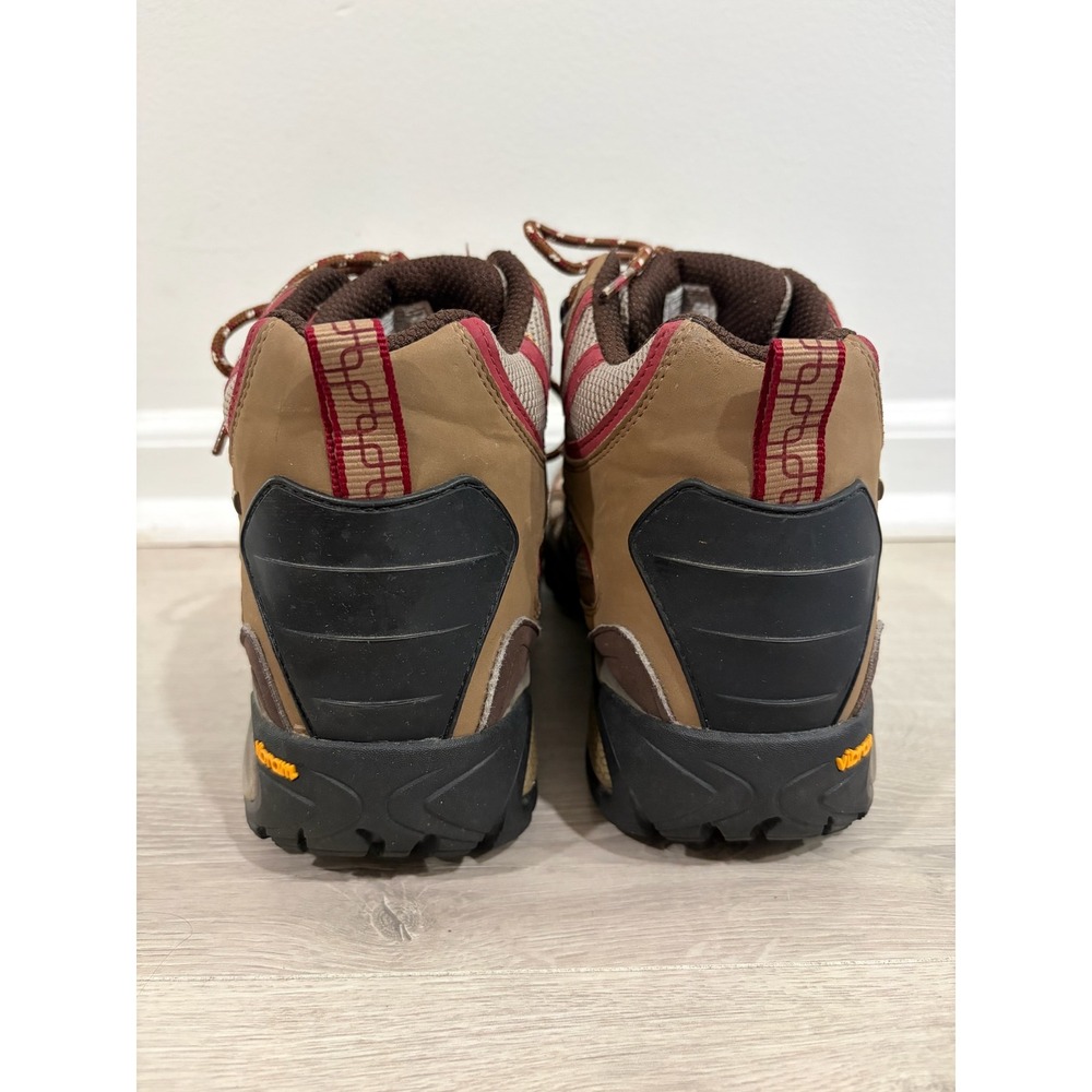Merrell Siren Ventilator Mid Gore-Tex Hiking Boots Brown Red Womens 10 Outdoor - Picture 4 of 8